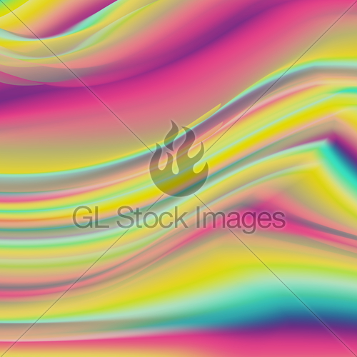 500x500 Holography Background Vector Fluid Iridescent Gl