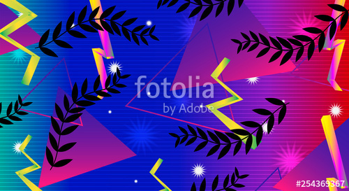 500x273 Retro Sci Fi Background Vector Futuristic Synth Retro Wave