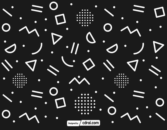 550x428 Memphis Seamless Pattern Styles Vector Free Download