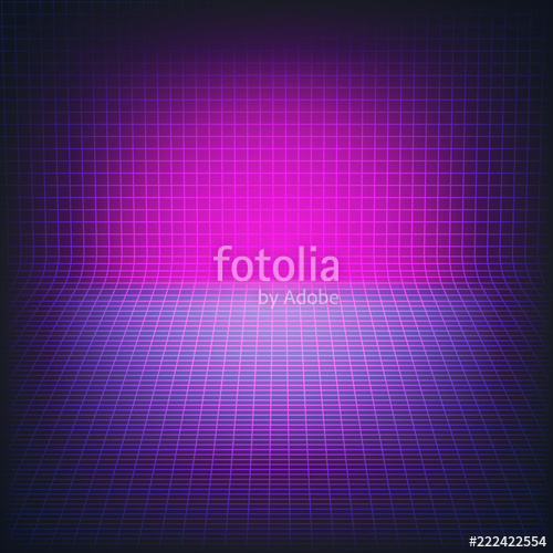 500x500 Retro Arcade Game Background Style Of The Vector