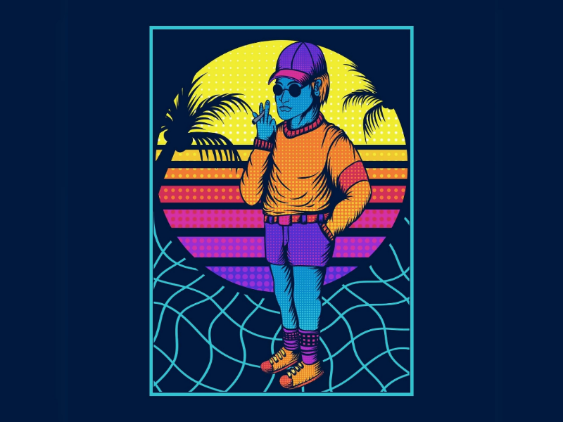 800x600 Style Vector Illustration