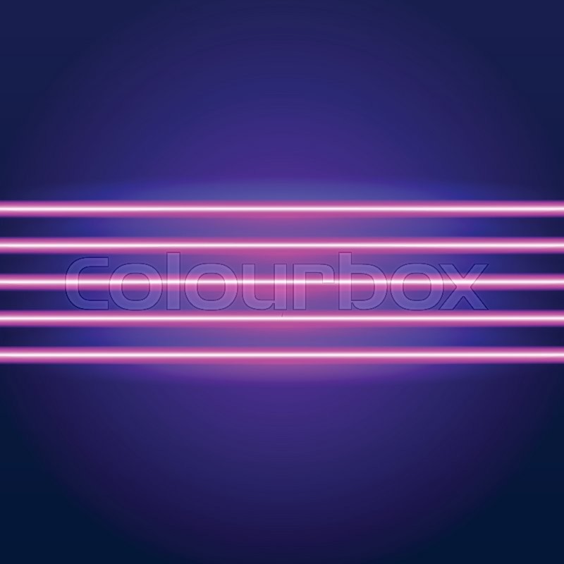 800x800 Bright Neon Lines Background With Stock Vector Colourbox