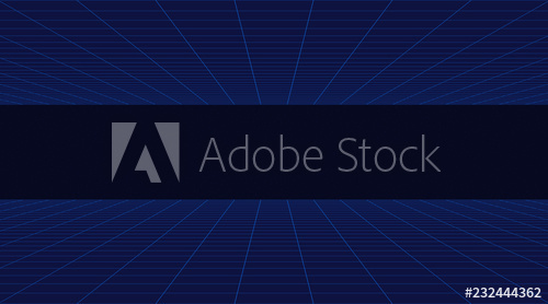 500x278 Future Retro Line Background Of The Vector Futuristic Synth