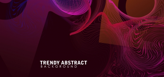 555x260 Trendy Vector Background Design With Geometrical Object