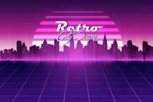 300x200 Vaporwave Background Background Download