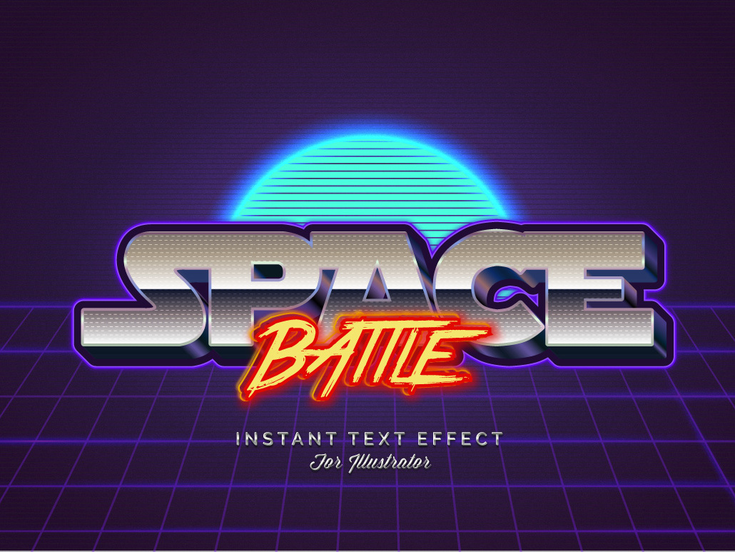 1030x773 Retro Illustrator Graphic Style