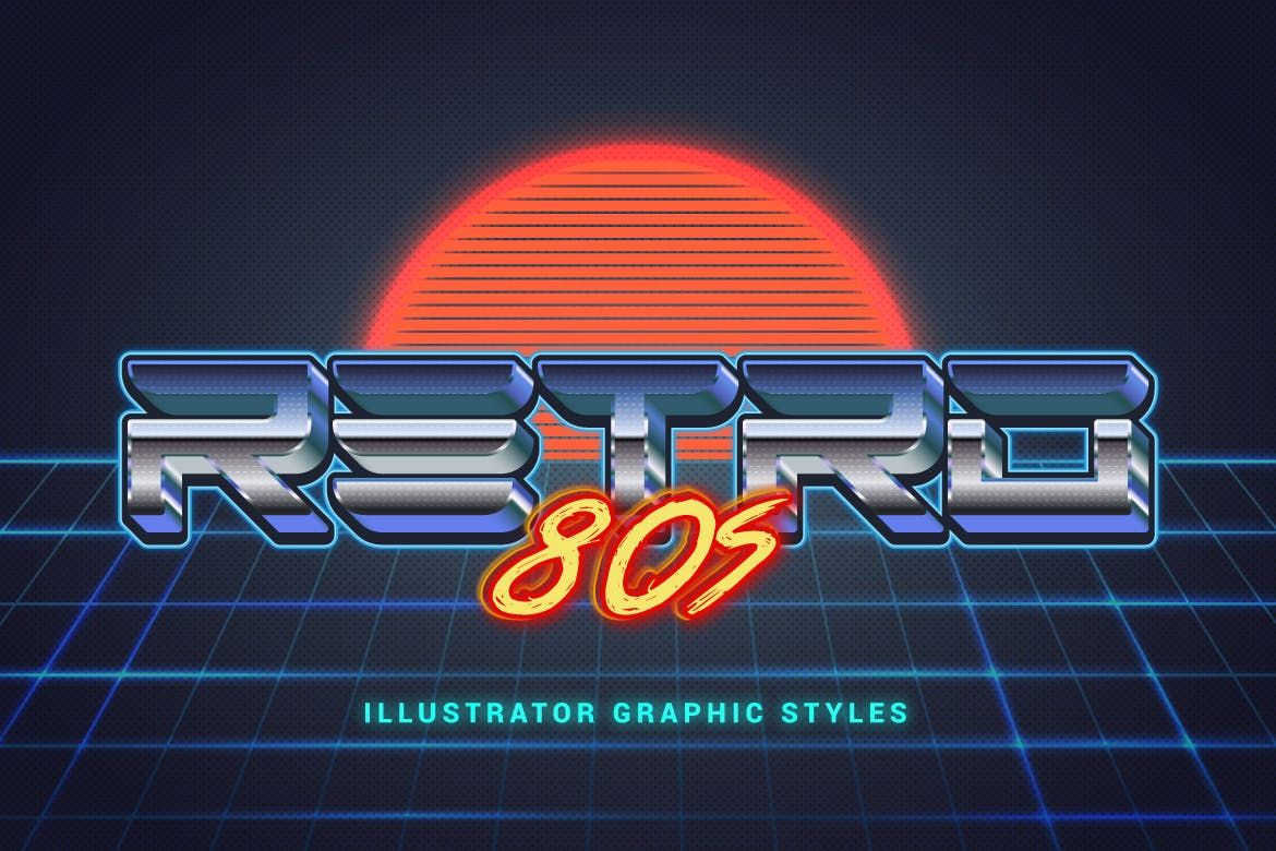 1170x780 Retro Illustrator Styles