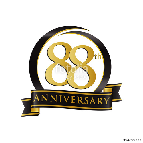 500x500 Anniversary Logo Black Gold Stock Image And Royalty Free