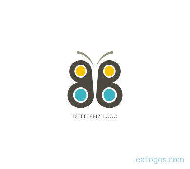 389x346 Editable Butterfly Logo Design Download All Free Logos Vector