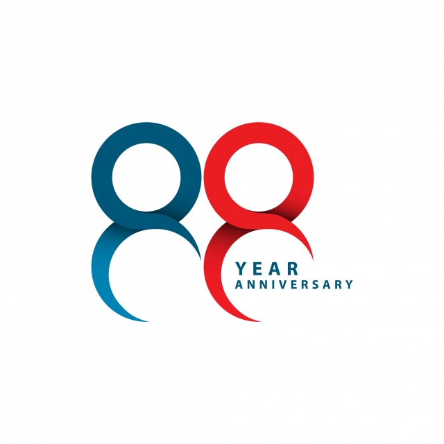 640x640 Year Anniversary Vector Template Design Illustration, Years