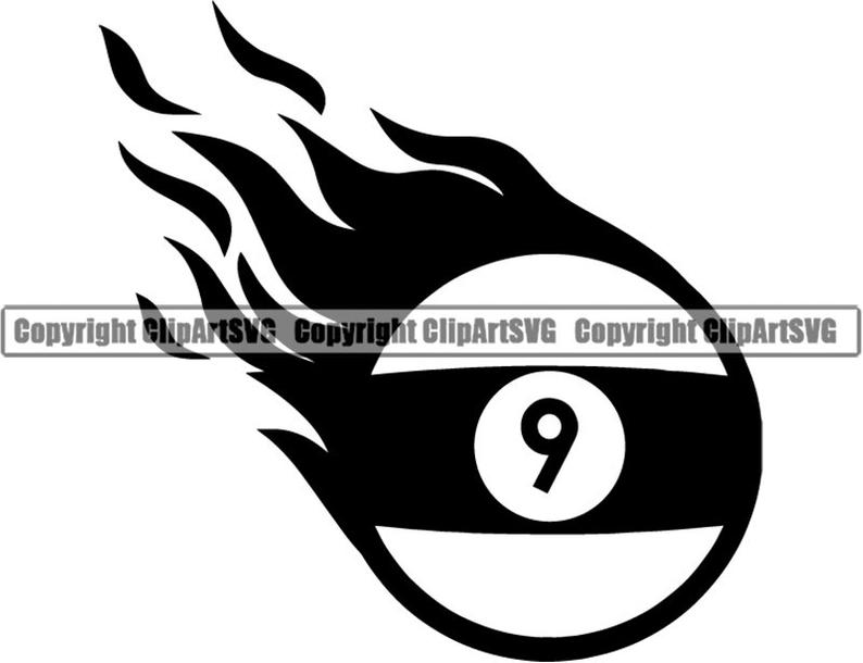 9 Ball Vector At Collection Of 9 Ball Vector Free For