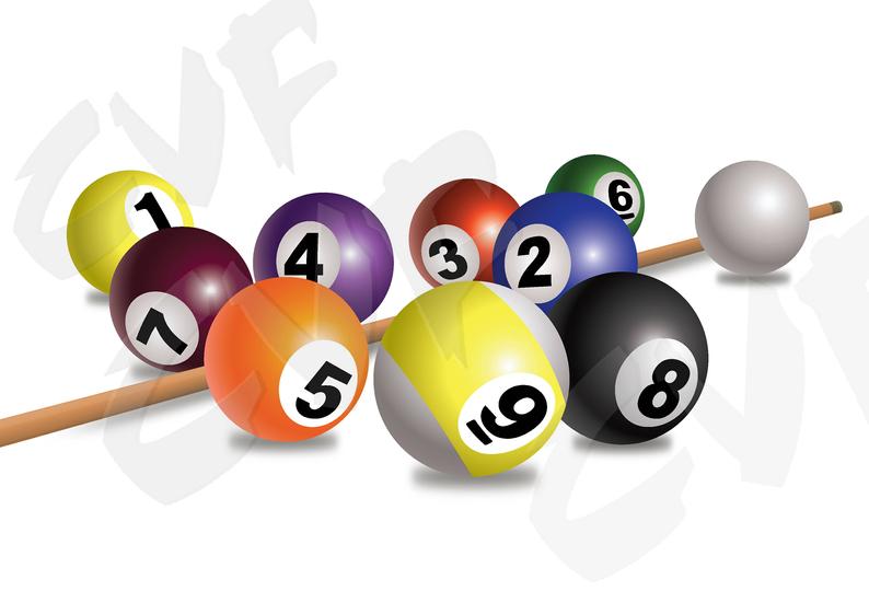794x561 Vector Billiard Balls Png Pdf Download Etsy