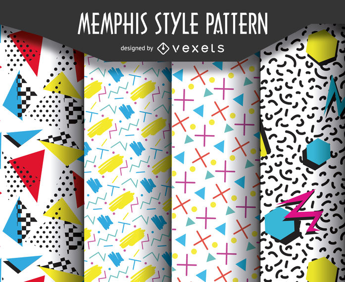 Retro Pattern Set 697x570 Retro Pattern Set