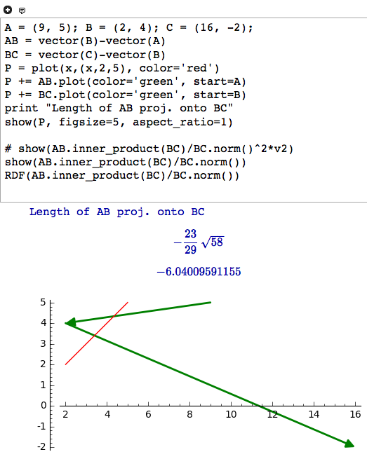 523x655 Projection Of Vector