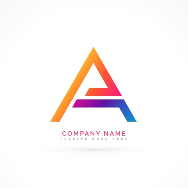 626x626 Abstract Logo With The Letter A Vector Free Download