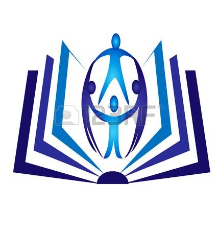 427x450 Stock Vector Books Graduation Students Book Logo, Logos