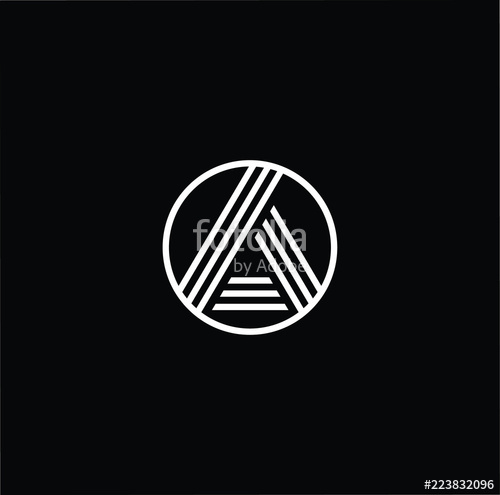 Initial White Letter A Aa Aaa Ao Oa Logo Design With Black 500x495 Initial White Letter A Aa Aaa Ao Oa Logo Design With Black
