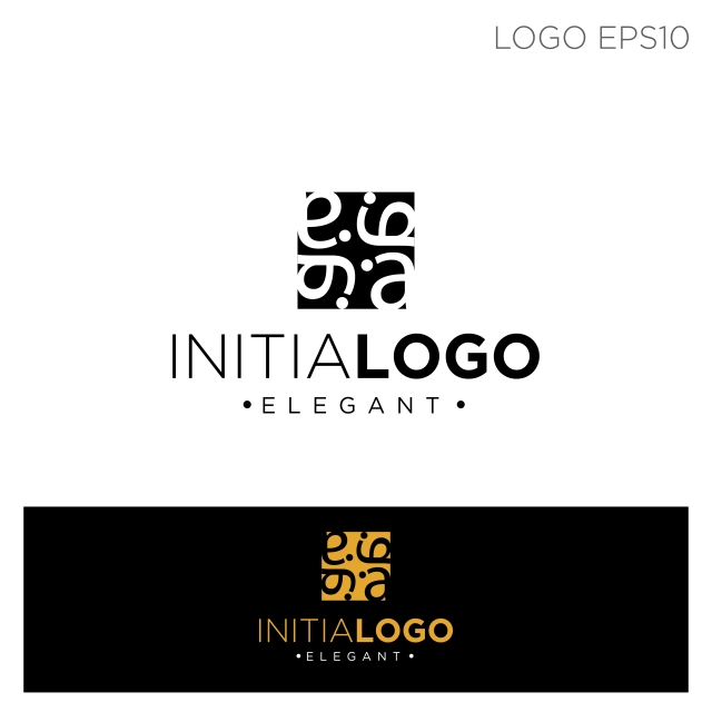 Monogram Initial A,aa Logo Template Black Color Vector 640x640 Monogram Initial A,aa Logo Template Black Color Vector