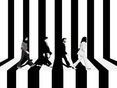 Abbey Road Silhouette Vector At Vectorified.com 