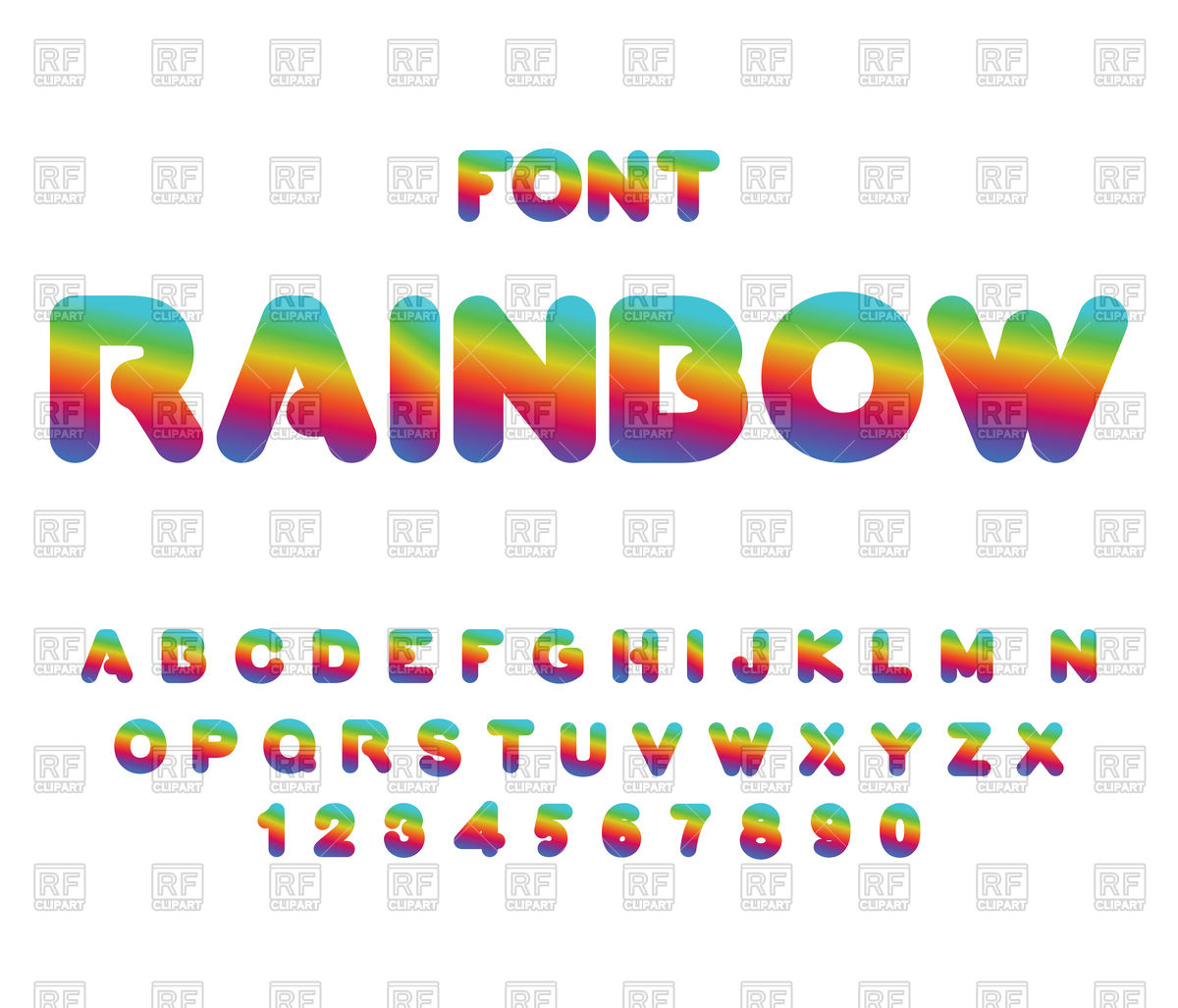 rainbow font in word 2008 for mac
