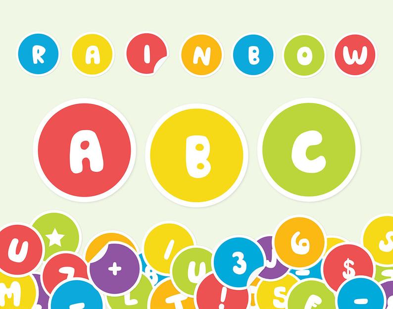 Sticker Abc Vector And Png Rainbow Letters Alphabet Round Etsy 794x624 Sticker Abc Vector And Png Rainbow Letters Alphabet Round Etsy