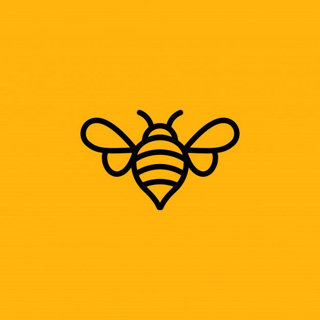 626x626 Logotipo De Conceptos De Abeja Vector Premium