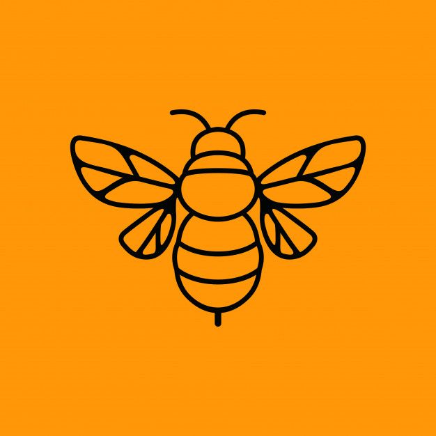 626x626 Mascota Del Logo De Abeja Vector Premium Bichos Bee