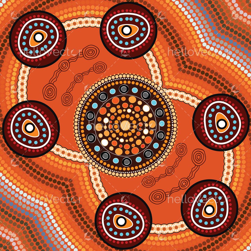 Aboriginal Art Vector at Vectorified.com | Collection of Aboriginal Art ...