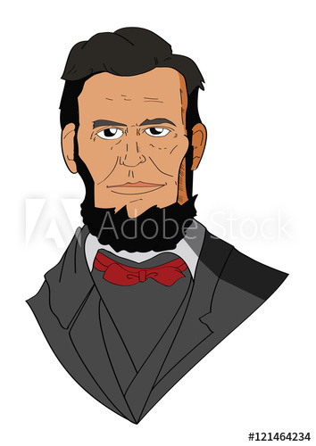 354x500 Abraham Lincoln Vector
