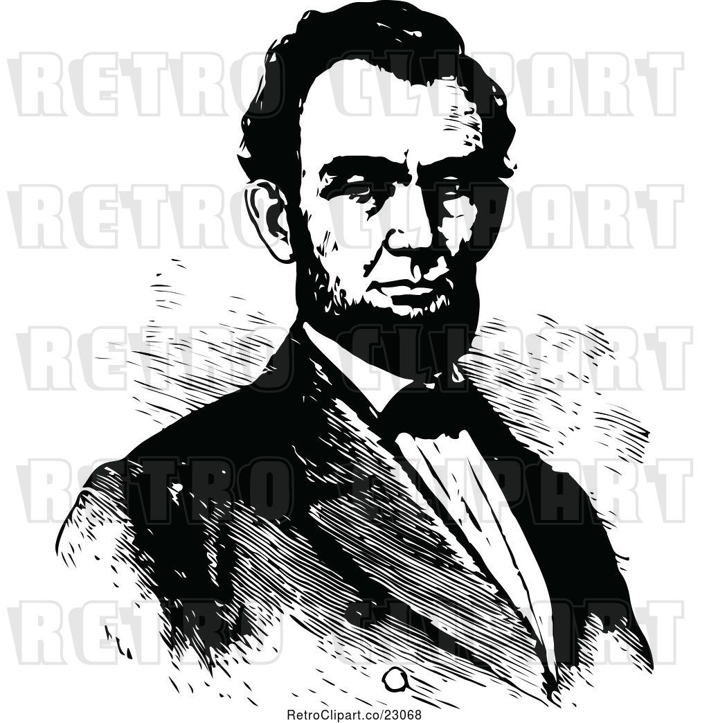 1024x1044 Vector Clip Art Of Portrait Of Abraham Lincoln