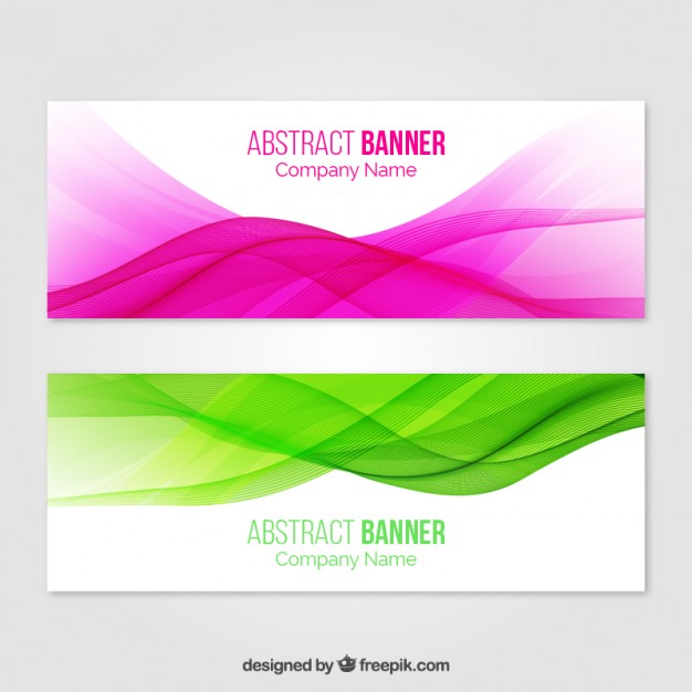 Abstract Banner With Wavy Shapes Vector Free Download 626x626 Abstract Banner With Wavy Shapes Vector Free Download