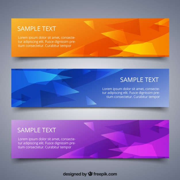 Abstract Banners Vector Premium Download 626x626 Abstract Banners Vector Premium Download