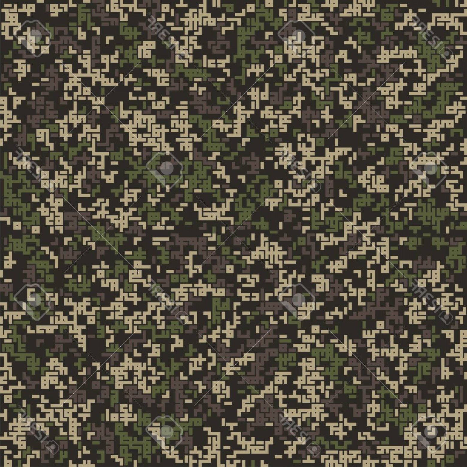 1560x1560 Photostock Vector Seamless Pattern Abstract Military Or Hunting