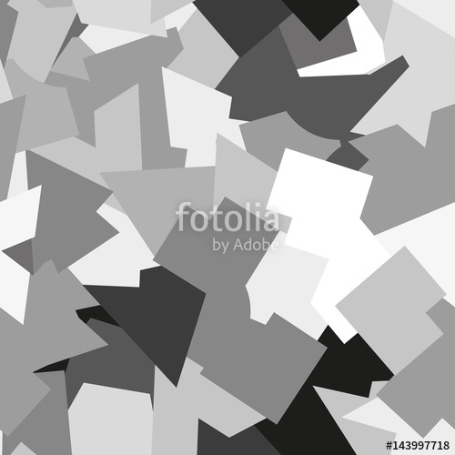 500x500 Seamless Abstract Geometric Fashion Or Military Camouflage Pattern