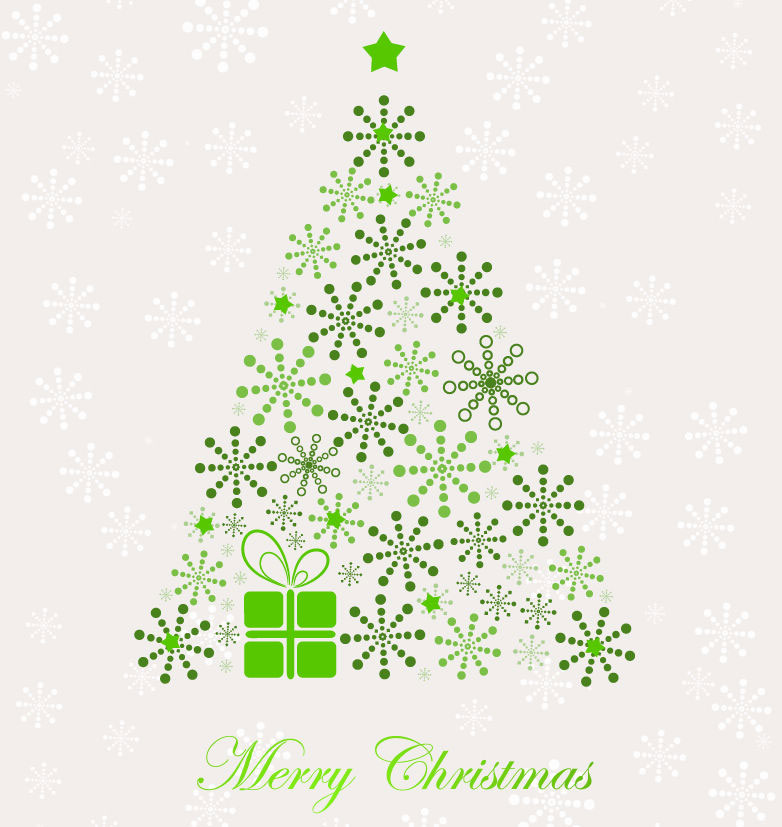 782x827 Abstract Christmas Tree Vector Free Vector Graphics All Free