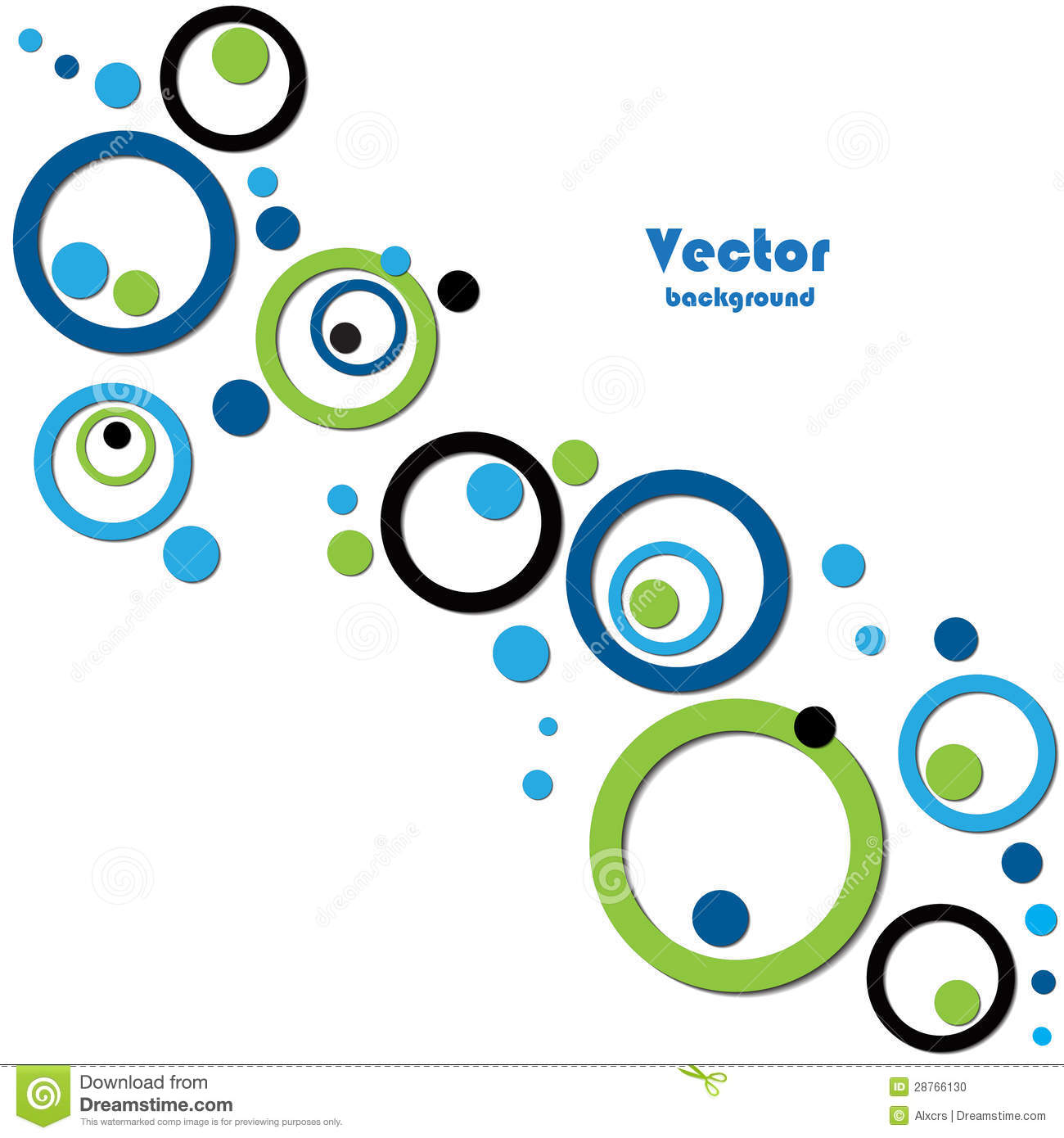 Абстракция круги вектор