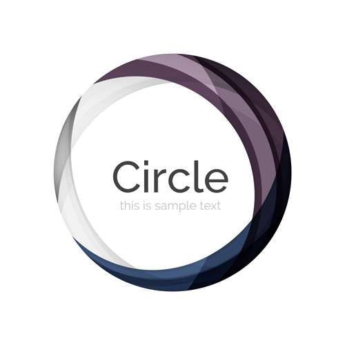 Abstract Circle Vector at Collection of Abstract