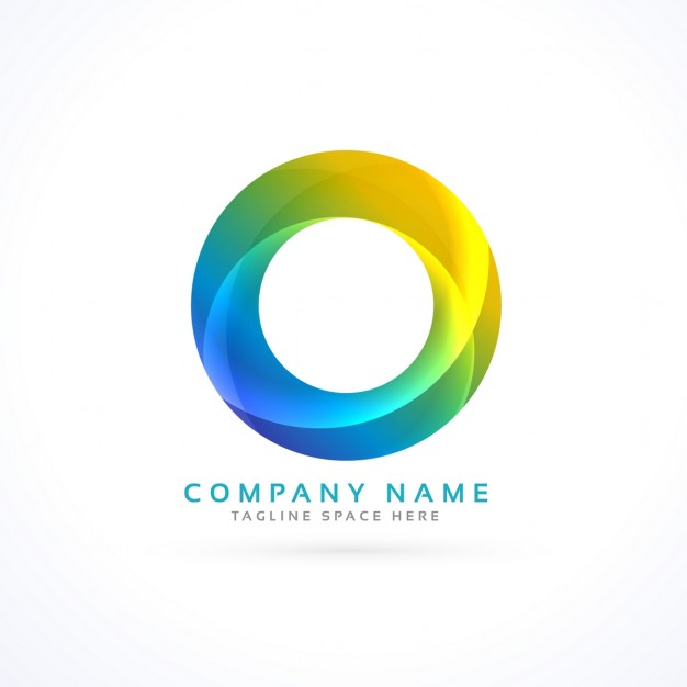 626x626 Logo With An Abstract Circle Vector Free Download
