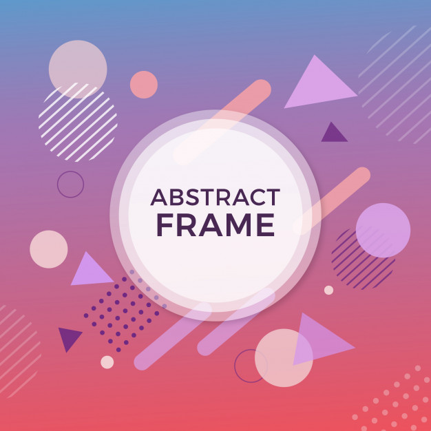 626x626 Abstract Frame Vector Free Download