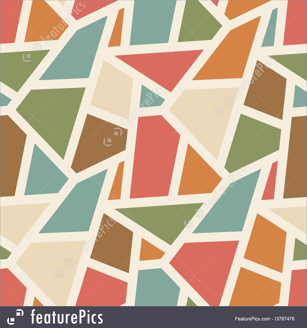 1300x1392 Abstract Patterns Vector Seamless Geometric Pattern