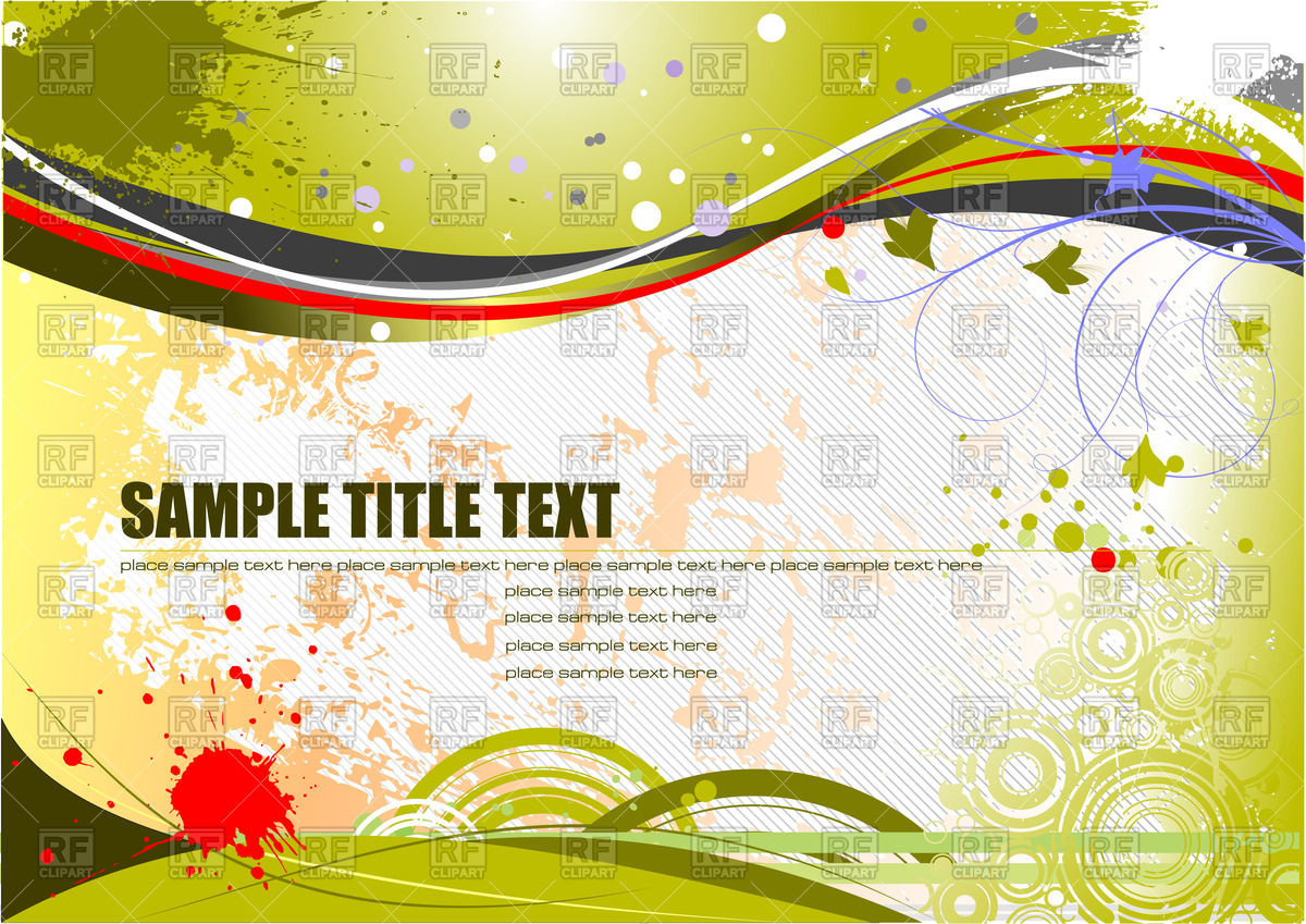 1200x849 Abstract Green And Yellow Grunge Background Vector Image