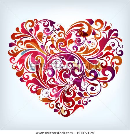 Cool Abstract Heart 450x470 Cool Abstract Heart