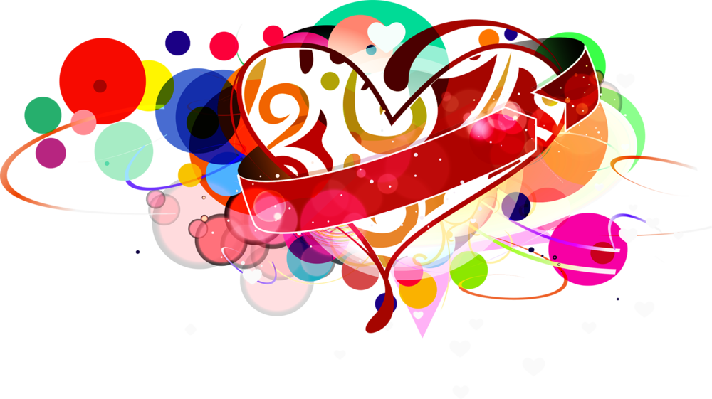 Abstract Heart Vector 1000x561 Abstract Heart Vector