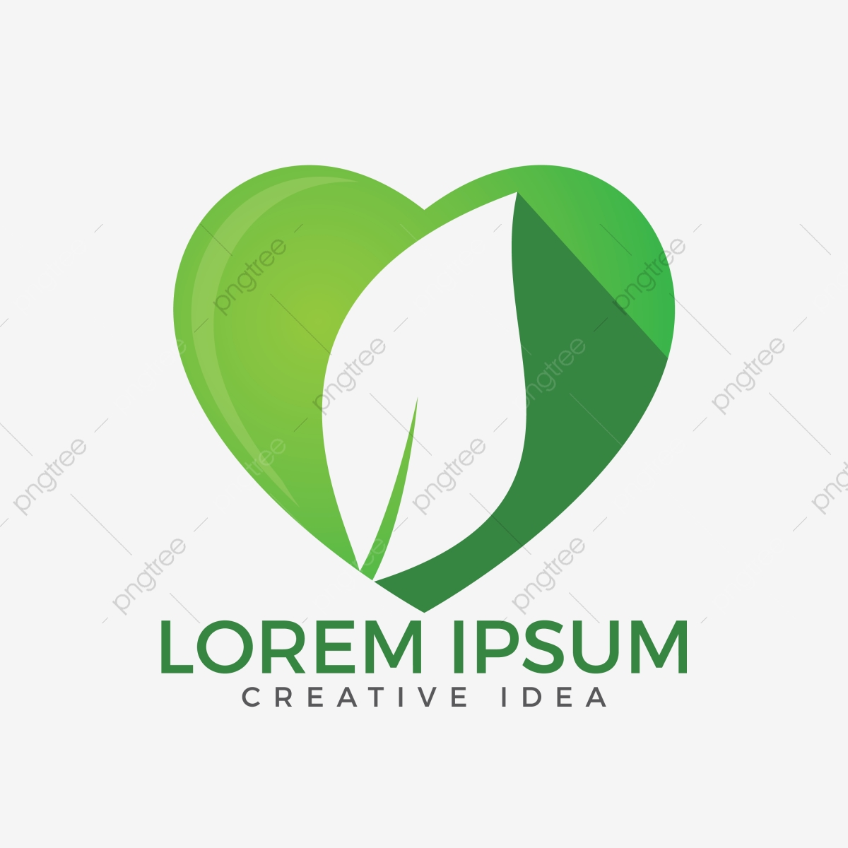 Green Heart With Leaf Vector Design Healthcare Or Nature Care 1200x1200 Green Heart With Leaf Vector Design Healthcare Or Nature Care