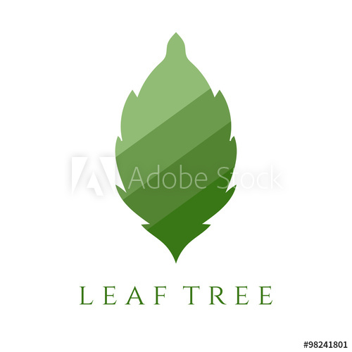Abstract Leaf Vector Design Template 500x500 Abstract Leaf Vector Design Template