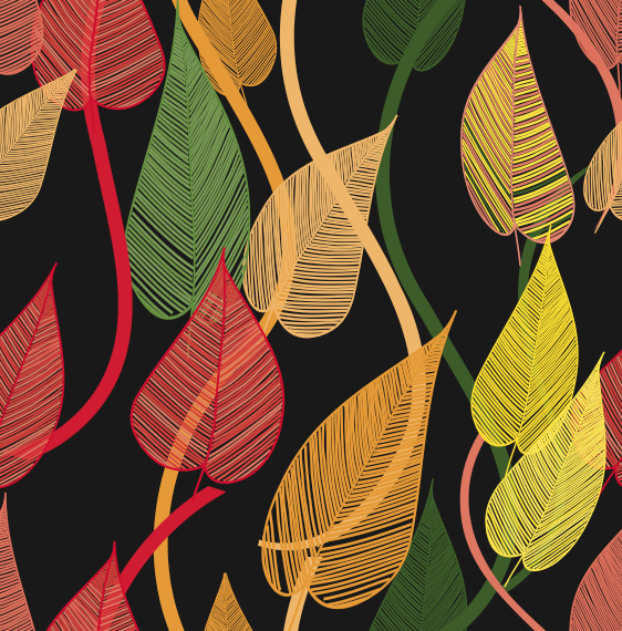 Abstract Leaf Elements Vector Free Download 562x570 Abstract Leaf Elements Vector Free Download