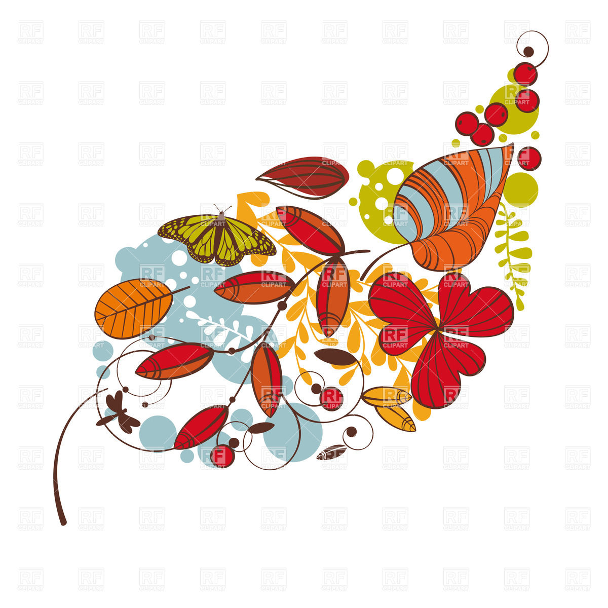 Abstract Autumn Leaf Vector Image Of Backgrounds, Textures 1200x1200 Abstract Autumn Leaf Vector Image Of Backgrounds, Textures