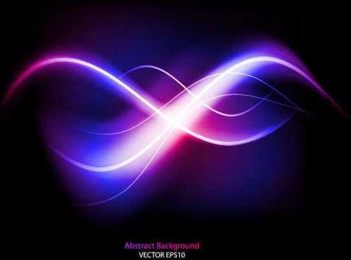 Light Waves Free Vector Download 496x368 Light Waves Free Vector Download