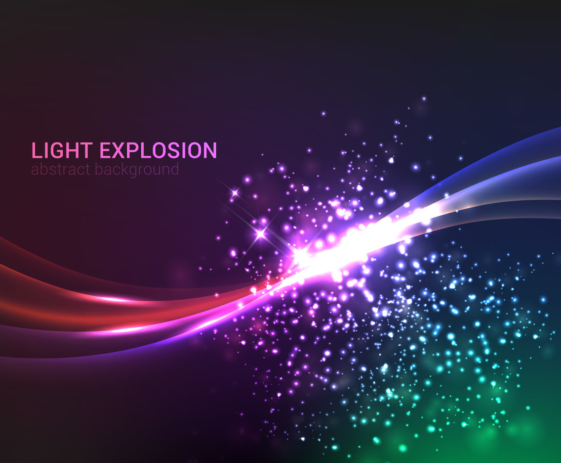1136x936 Abstract Light Explosion Vector Art Graphics