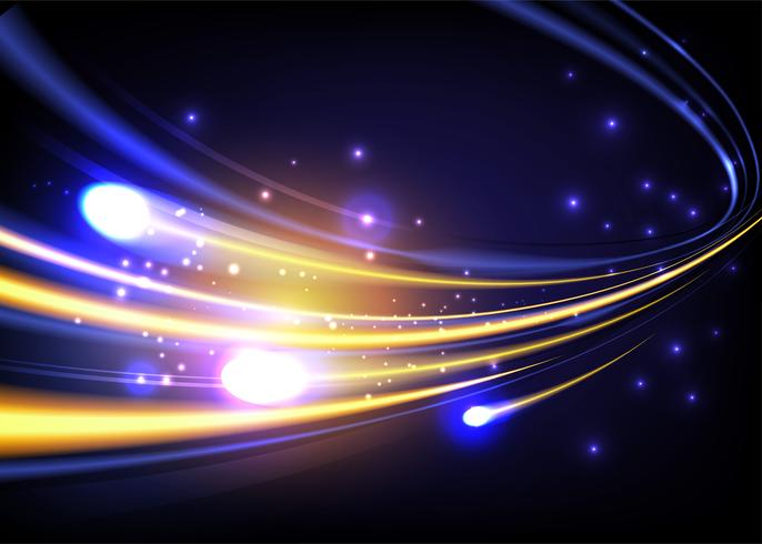 686x490 Abstract Light Speed In Vector